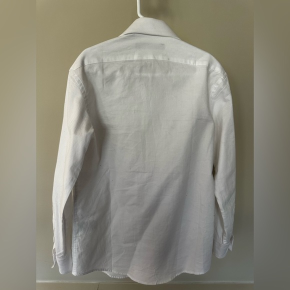 Michael Kors white long sleeve button down dress shirt size 8 (like new) - Picture 5 of 9